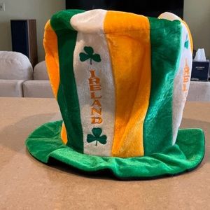 Irish Embroidered Top Hat - Perfect for International Days